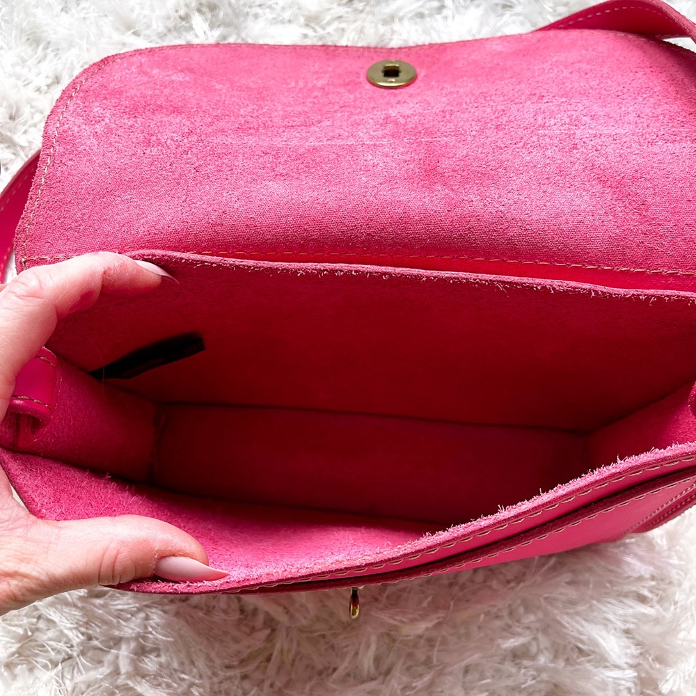 FOSSIL AUSTIN hot pink bag - Picture 9 of 12